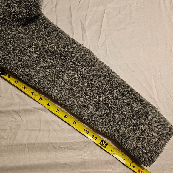 Koolaburra by Ugg, sherpa, pullover, cowl neck, greys, size M - Picture 5 of 10